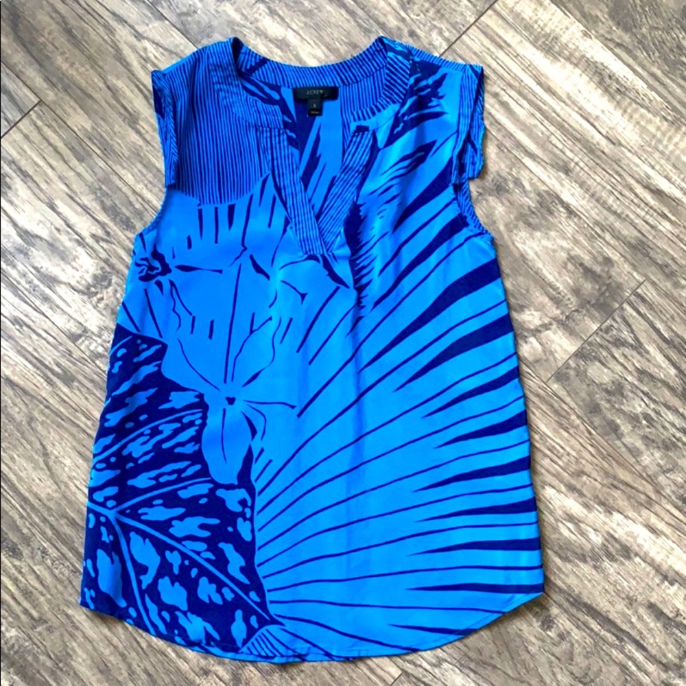 J.Crew Sleeveless Blouse